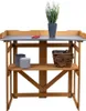 Pflanztisch, klappbar, Kiefernholz, braun, H 94cm Produktbild-Vorschau 4