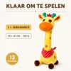 Interactieve knuffelgiraffe met muziek, dans en Productafbeelding-voorbeeld 5