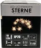 LED Lichterkette Sterne Lichtervorhang Beleuchtung Batterie Innen warmweiß 120cm Anteprima dell’immagine prodotto