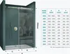 Mai & Mai Duschtür Nischentür dusche Duschabtrennung Produktbild-Vorschau 7