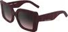 Karl Lagerfeld KL6203S Burgundy 52/20/140 Damen Produktbild-Vorschau 1