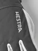 Skihandschuh "Army Leather Heli Ski - 5 finger" von Hestra; mit markantem Logo. Produktbild-Vorschau