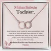Meine liebste Tochter - Halskette aus Roségold mit Produktbild-Vorschau 1