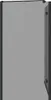 vidaXL Bad-Duschschirm Schwarz 120 x 68 x 130 cm Produktbild-Vorschau 6
