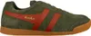 Gola Herrier Suede khaki orang sportlicher Schnürer Grün in Produktbild-Vorschau 32