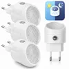 LED Nachtlicht 3er Set Steckdose Nachtlampe Babylicht Produktbild-Vorschau 1