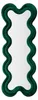FURNLUX, espejo de pared modelo Monica, color verde. Vista previa de la imagen del producto 1