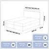 FEDVE Boxspringbett Schlafzimmerbett KANTON mit 2 Produktbild-Vorschau 7