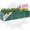 DELUKE® Hochbeet für Garten OSKAR Grün | 320x80x77cm | Produktbild-Vorschau 1