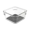 organizér 9,4x9,4x4,8cm GREY, transp.plast Náhled obrázku produktu 1