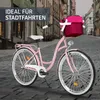 Milord Komfort Stadtfahrrad Fahrrad mit Korb Damenfahrrad, Produktbild-Vorschau 6
