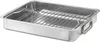 Ikea Koncis Ofenform mit Rost, Edelstahl 40x32 Produktbild-Vorschau 1