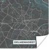 MuchoWow® Poster Karte - Stadtplan - Delmenhorst - Produktbild-Vorschau 1