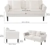 VEVOR Canapé Loveseat Canapé deux places (176 cm), petit Voir les images du produit 8