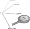 Unilux LED Schreibtischlampe Senza dimmbar silbergrau Produktbild-Vorschau 13