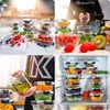 KADAX | zestaw 12 szklanych pojemników z pokrywkami | Podgląd zdjęcia produktu 16