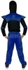 Ninja-Kostüm für Kinder in Schwarz-Blau, Gr. 110-152, Produktbild-Vorschau 3