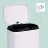 Relaxdays Kosmetikeimer Wandmontage, 3 Liter, Produktbild-Vorschau 6