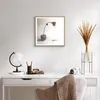 Gerahmtes Poster - Rahmen in heller Eiche - Symbol Rose Produktbild-Vorschau 6