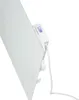 A white electric heater with a control panel and power cord. Náhled obrázku produktu