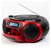 Radio cassette CD/Radio FM/Cassette/USB/BT Rouge Voir les images du produit 3