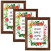 MG Design Set aus 3 Braun Bilderrahmen 18 x 24 cm - Aus Produktbild-Vorschau 1
