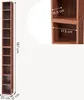 CD Regal 'Tynset' 187 x 20 x 17 cm Standregal mit 10 Produktbild-Vorschau 4