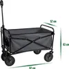 Edco Faltbarer Bollerwagen - Transportwagen 82x52x63cm - Produktbild-Vorschau 4