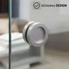 Schiebetür BASIC mit Softclose | in Edelstahloptik | 925 x Produktbild-Vorschau 5