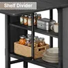BEALIFE Tavolo da pranzo pieghevole 130x80x74 cm con Anteprima dell’immagine prodotto 4