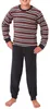 Jungen Frottee Pyjama Schlafanzug langarm mit Bündchen - Produktbild-Vorschau 2
