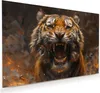 Glasbild 45x30cm in XXL für Wohnzimmer, Schlafzimmer Motiv Produktbild-Vorschau 1