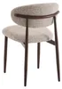 Furnihaus - Chaises de salle à manger Celia Taupe Noyer Voir les images du produit 6