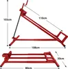UISEBRT 4x 41palcový/104 cm držák solárního panelu, 60° Náhled obrázku produktu 2