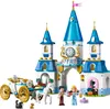 LEGO® Disney Princess 43275 Popoluškin zámok a koč ťahaný Náhľad obrázku produktu 2