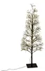 LED Deko Tanne, Baum mit Funkeleffekt H. 100cm schwarz mit Produktbild-Vorschau 1