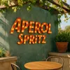 Aperol Spritz LED Leuchtreklame / Wandleuchte Orange Produktbild-Vorschau 7