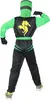 A child wearing a ninja costume, shown from the back. Produktbild-Vorschau