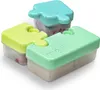 Melii Snackbox Puzzle grün, limette, blau Produktbild-Vorschau 3