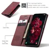 Klapphülle für Samsung Galaxy A25 5G (Case Me) - Weinrot Produktbild-Vorschau 4