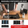 2er Elektrische Salz- und Pfeffermühle Set, Gewürzmühle mit Produktbild-Vorschau 6