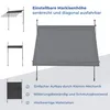 osoltus Balkon Klemmmarkise 250 x 130cm Balkonmarkise Produktbild-Vorschau 5