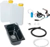 12V Camping Bausatz Waschbecken schwarz 265x160x100 mm 19 Produktbild-Vorschau 1