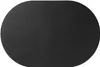 ASA Tischset oval, black LEATHER 49,5 x 33 cm, Lederoptik Produktbild-Vorschau 2