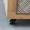 Strandkorbrollen 4er Set mit Feststeller Produktbild-Vorschau 9