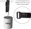 1 Stück 20 mm x 10 m schwarzes Klettband mit 50 Schnallen, Produktbild-Vorschau 5