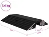 vidaXL Podjazd do mostu 49x40x8 cm gumowy Podgląd zdjęcia produktu 8