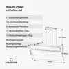 Klarstein Alina 90 Dunstabzugshaube - 600 m³/h, Touchpanel, Produktbild-Vorschau 7