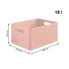 3er Set Box 18 l COUNTRY, Farbe:Linnea pink ged. Produktbild-Vorschau 3