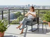 MOSTRARE | Fauteuil de jardin - Gris - Aluminium - Avec Voir les images du produit 2